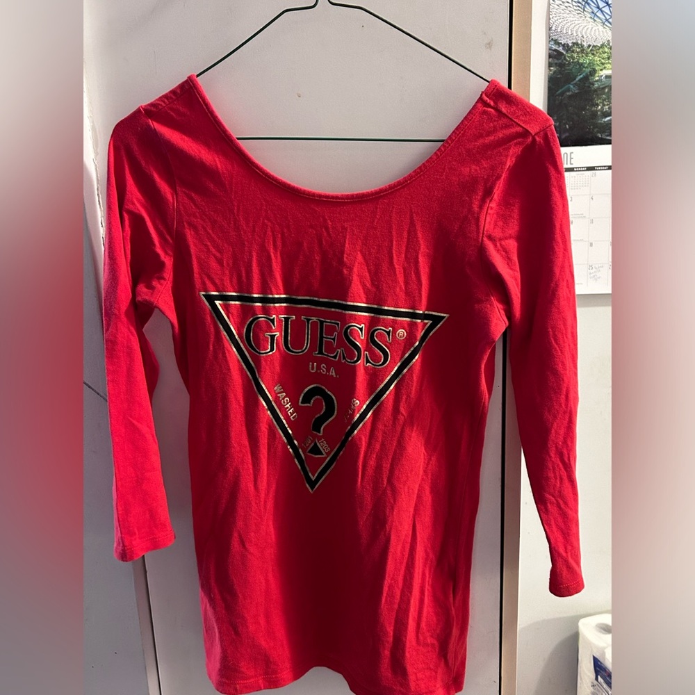 🍒 Guess Crewneck logo long sleeve